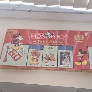 Mickey Mouse Monopoly 75th Anniversary Edition